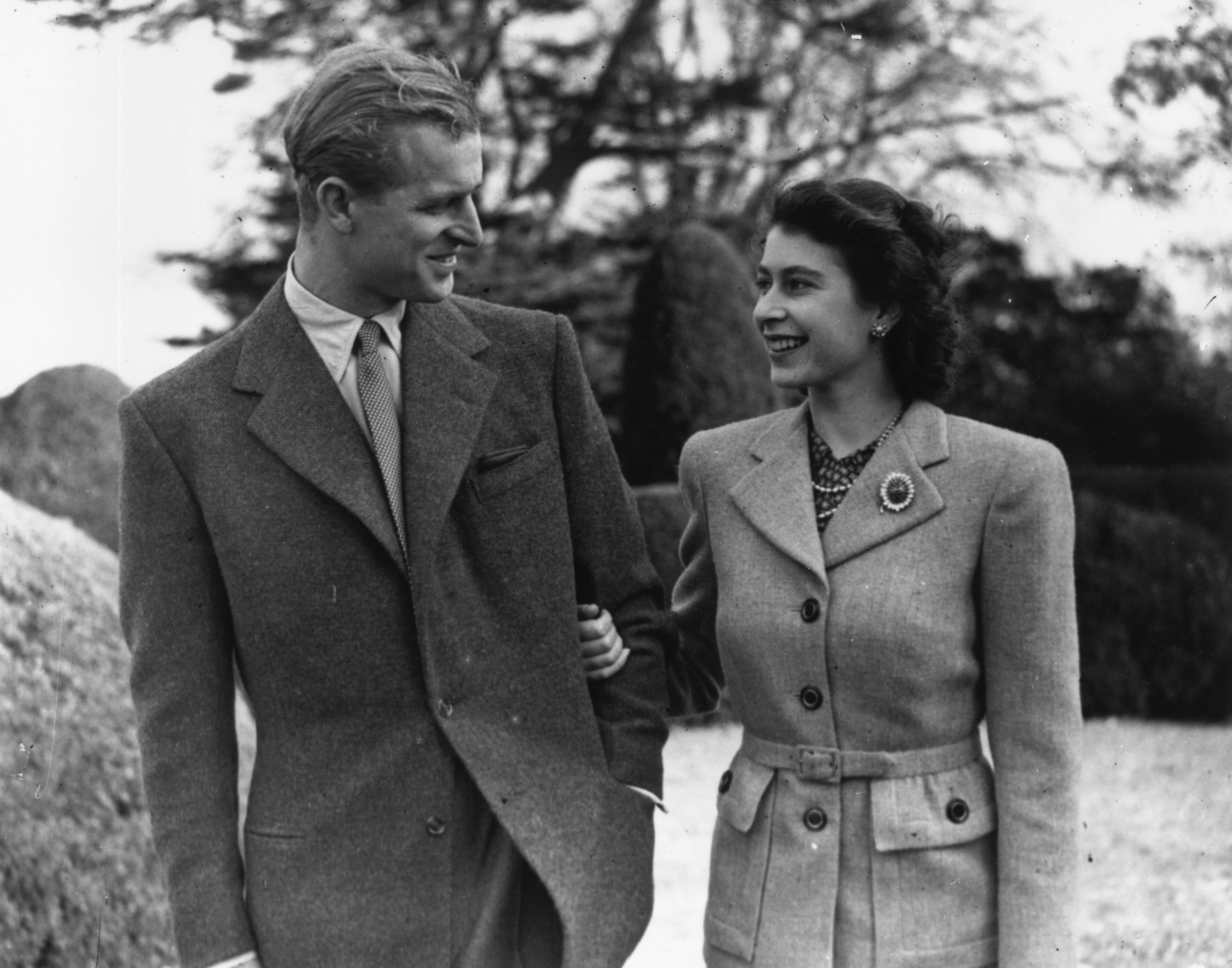 Queen Elizabeth II und Prinz Philip