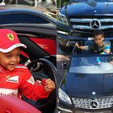 50 Cent | Sohn liebt große Autos