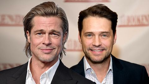Brad Pitt & Jason Priestley