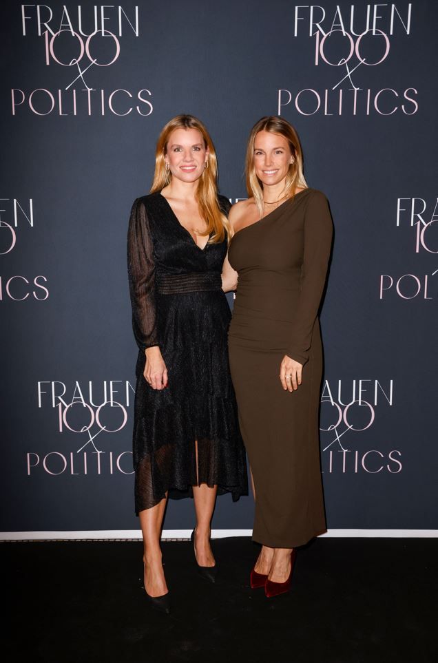Die Gastgeberinnen von "Frauen 100 x Politics": Janina Hell und Felicitas Karrer