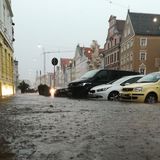 Überflutung in Landshut 2021