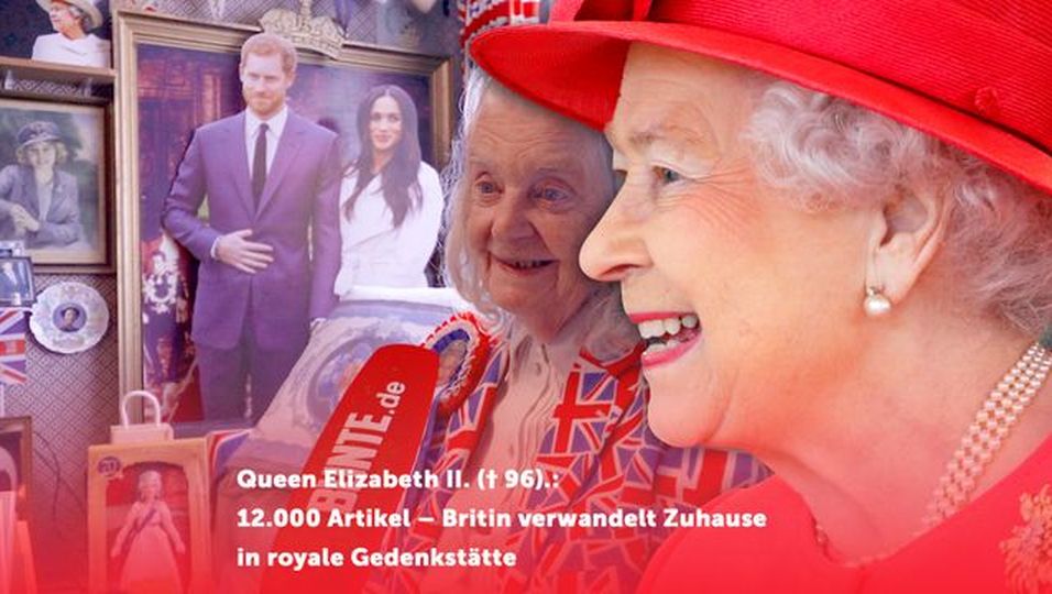 12.000 Artikel – Britin verwandelt Zuhause in royale Gedenkstätte