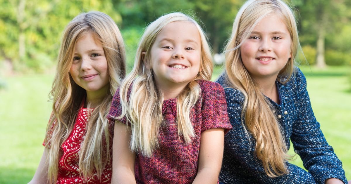 Máxima der Niederlande: So süß posieren ihre drei Töchter! | BUNTE.de