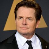 Michael J. Fox auf einer Veranstaltung.
