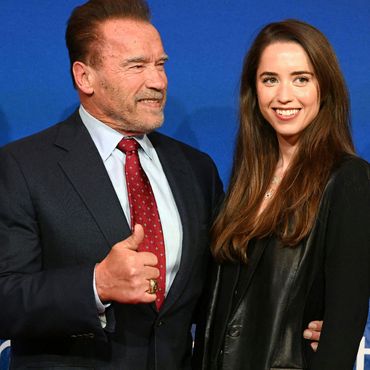 Arnold Schwarzenegger mit seiner Tochter Christina