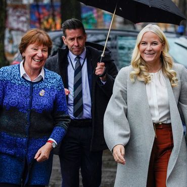 Mette-Marit von Norwegen: Powerfrauen mal zwei: Gut gelaunt neben der Bürgermeisterin von Oslo