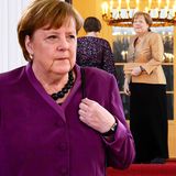 Angela Merkel: Marlenehose & Statementkette: So hat sich ihr Look seit ihrem Ruhestand verändert  