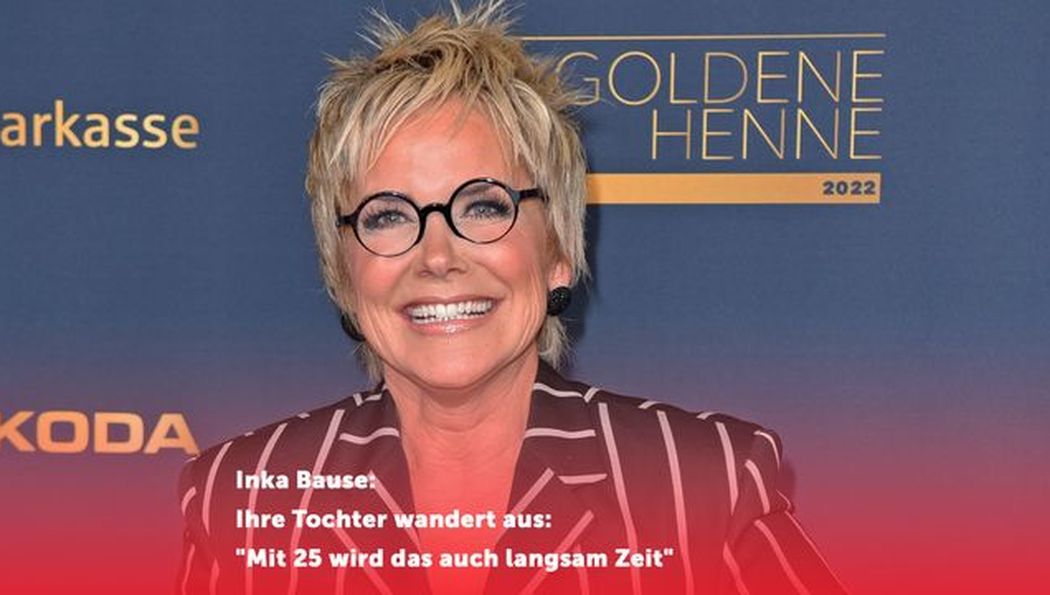 "Inka Bause: Tochter Anneli zieht für ihren Traummann nach Schweden"