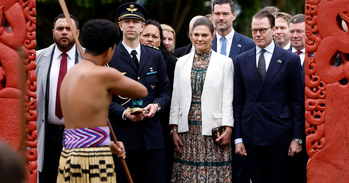 Victoria of Sweden: At the start of her trip to New Zealand, it will be full of colour