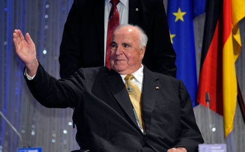 Helmut Kohl (Bush, Gorbachev And Kohl Celebrate 20 Years Fall Of The Berlin Wall)