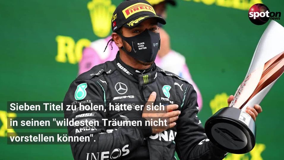 Siebter WM-Titel: Lewis Hamilton liegt mit Schumacher gleich auf