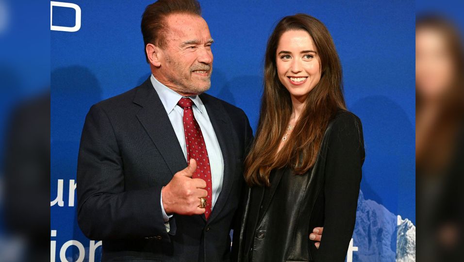 Arnold Schwarzenegger mit seiner Tochter Christina