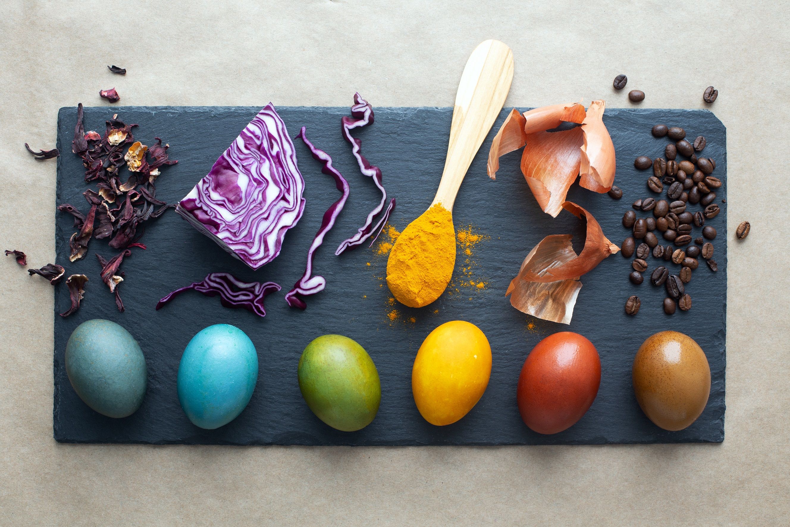 Ostereier färben - ein Überblick über die Farbpalette