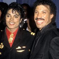 Michael Jackson und Lionel Richie