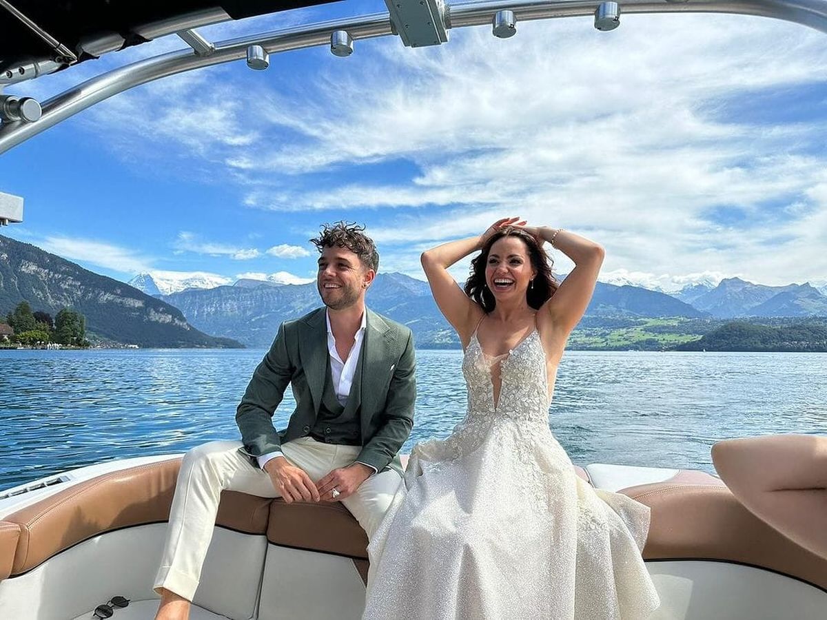 Let's Dance"-Stars Luca & Christina Hänni zeigen neue Fotos ihrer Hochzeit  | BUNTE.de