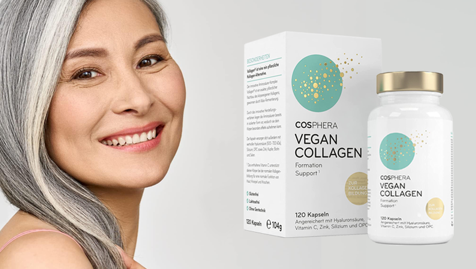 Veganes Collagen von Cosphera