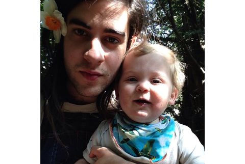 Tom Cohen mit seinem süßen Sohn 