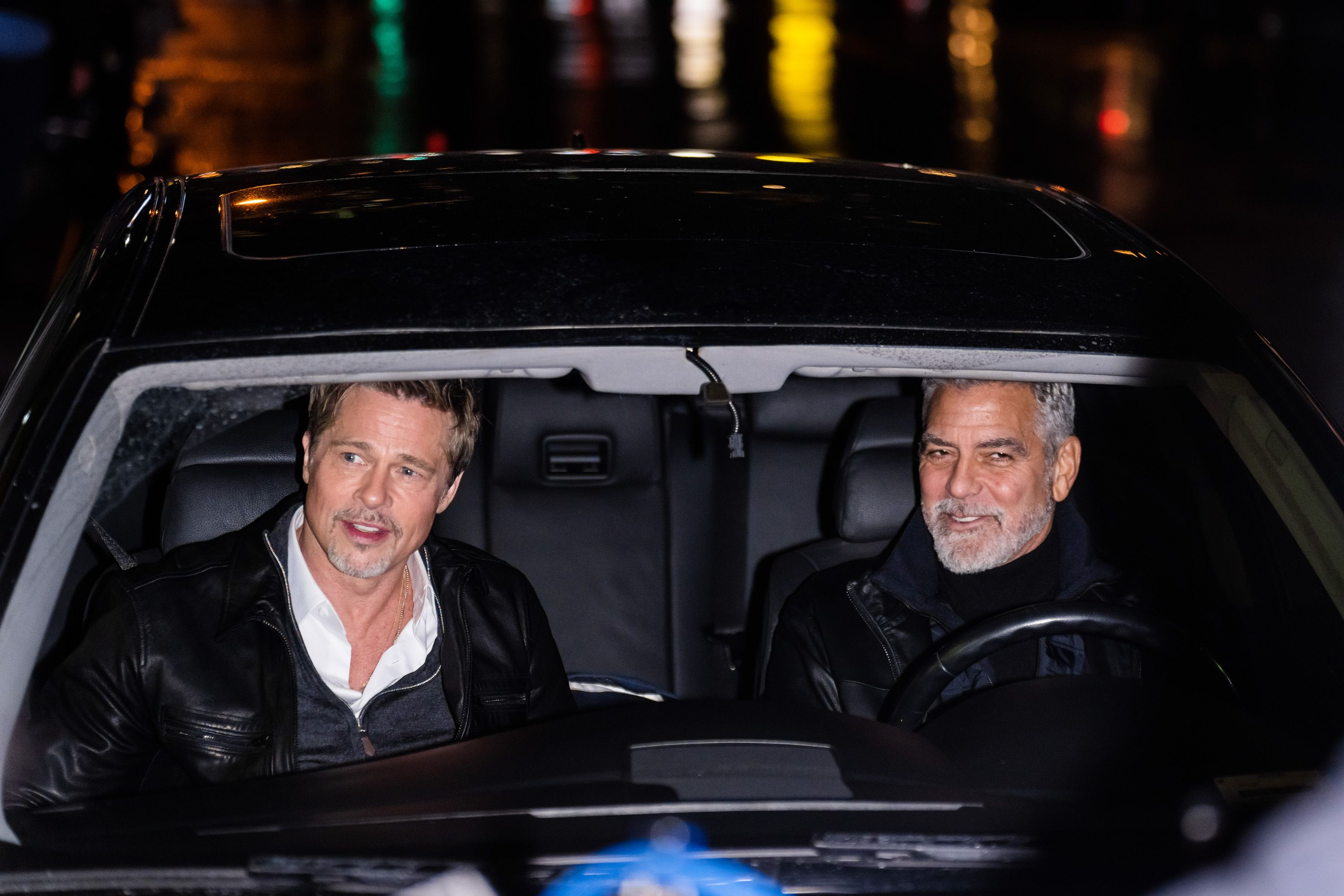 Brad Pitt & George Clooney