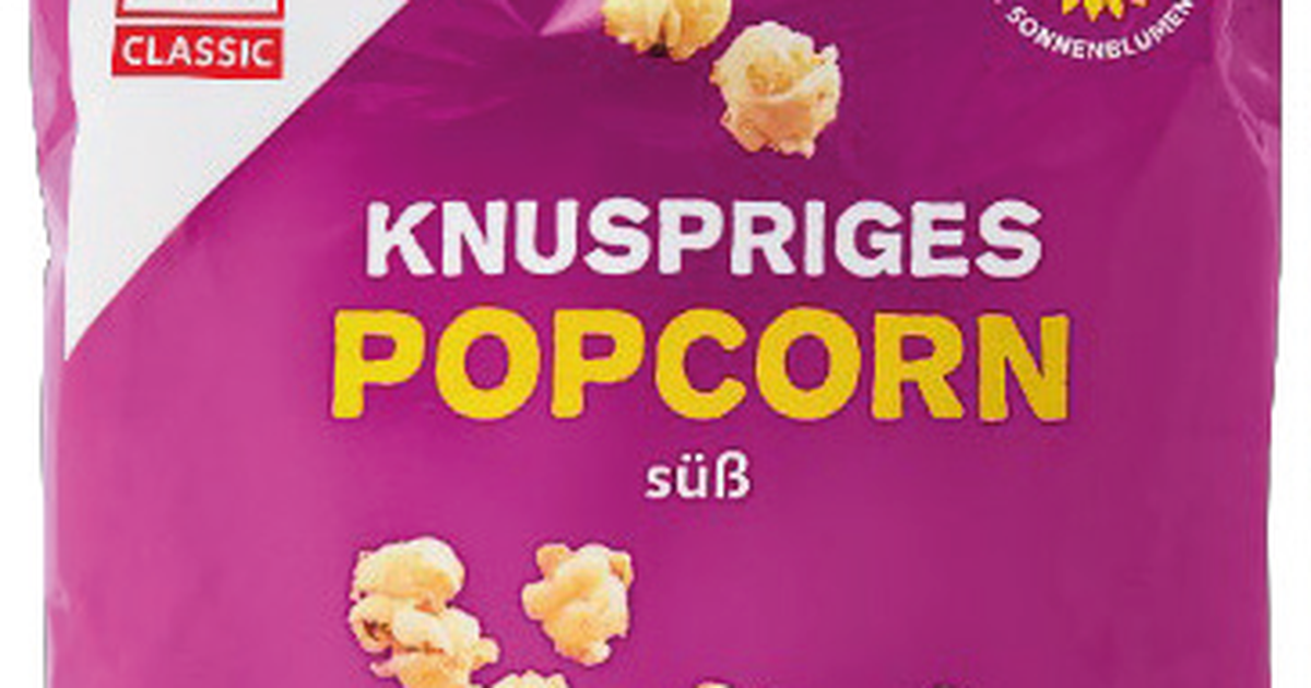 Produktrückruf: Popcorn bei Kaufland mit Tropanalkaloiden belastet