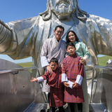 Jigme und Jetsun Pema von Bhutan in der Mongolei