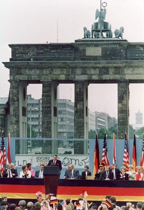 Hannelore Kohl, Helmut Kohl, Nancy Reagan, Eberhard Diepgen