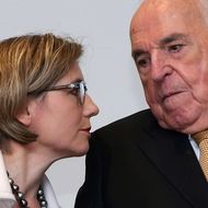 Helmut Kohl und Maike Richter-Kohl